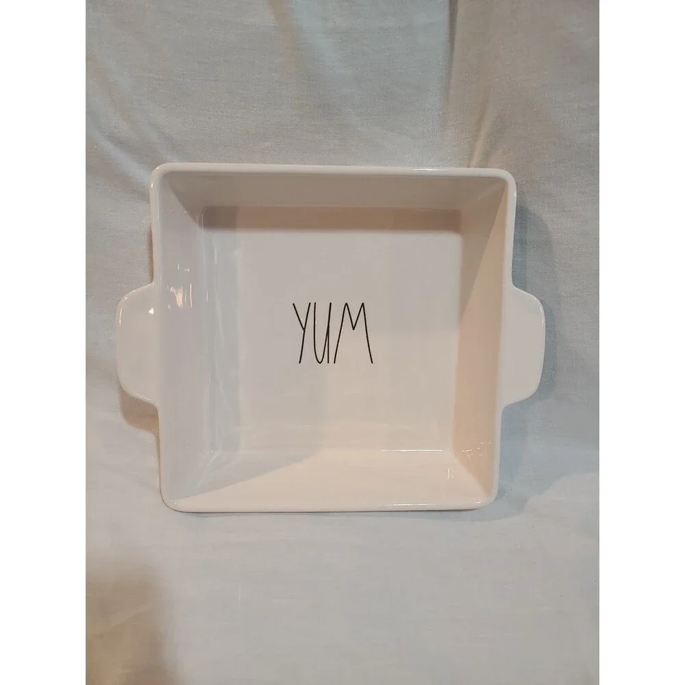 Rae Dunn Yum Casserole Baking Dish